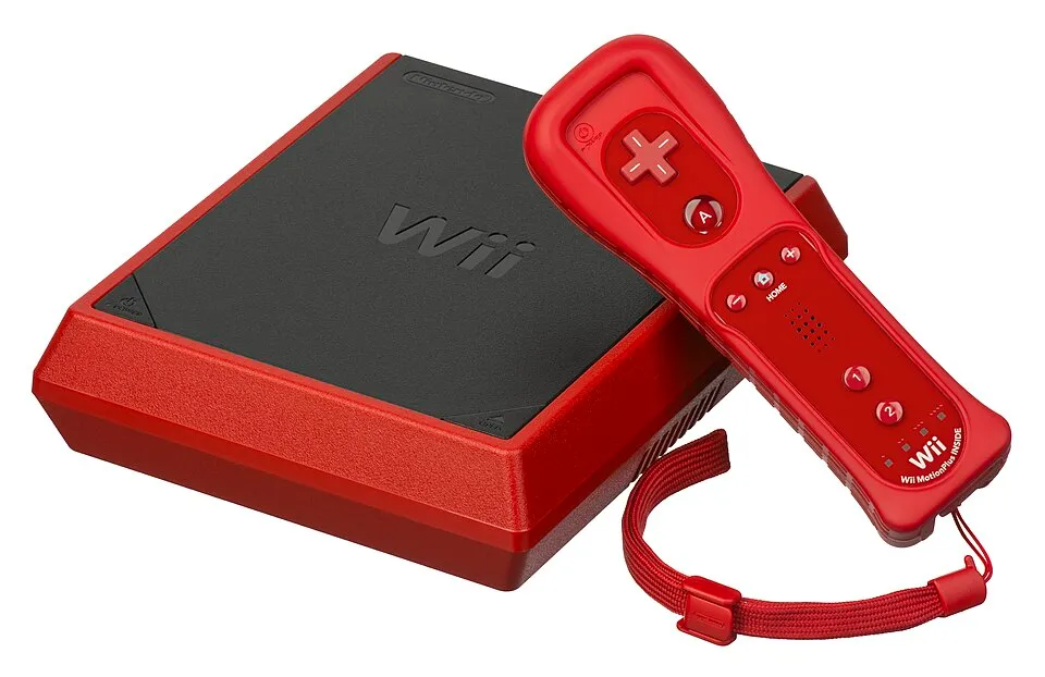 Wii mini hardware shown in the reference photograph