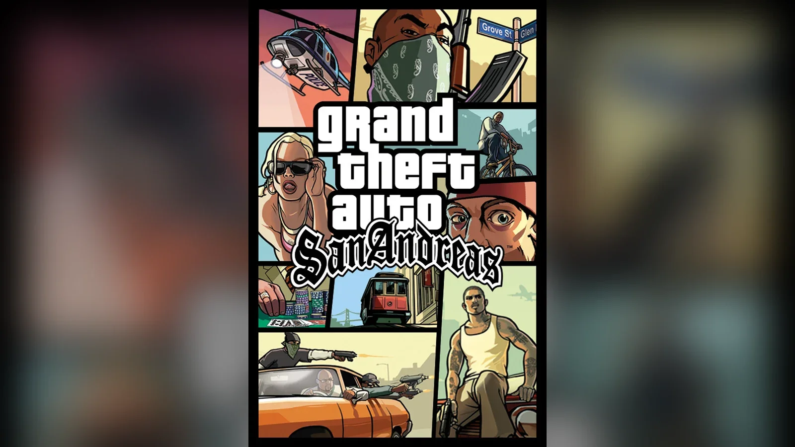 GTA San Andreas cover art