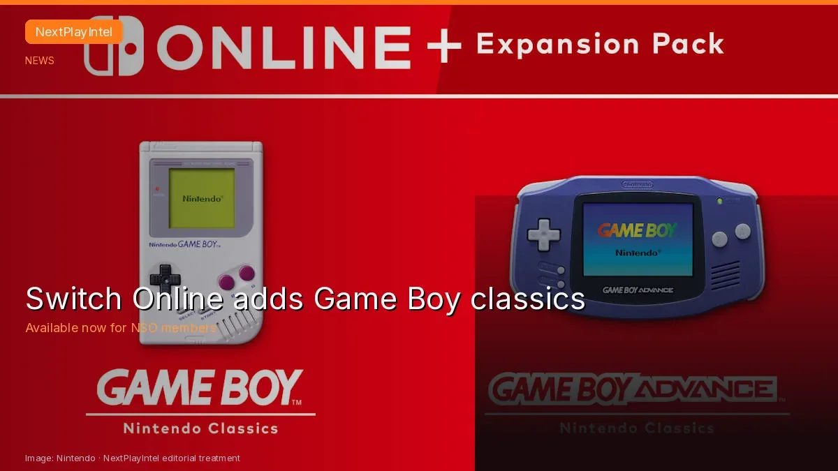 Official Nintendo Switch Online Expansion Pack promotional art for the October classics update