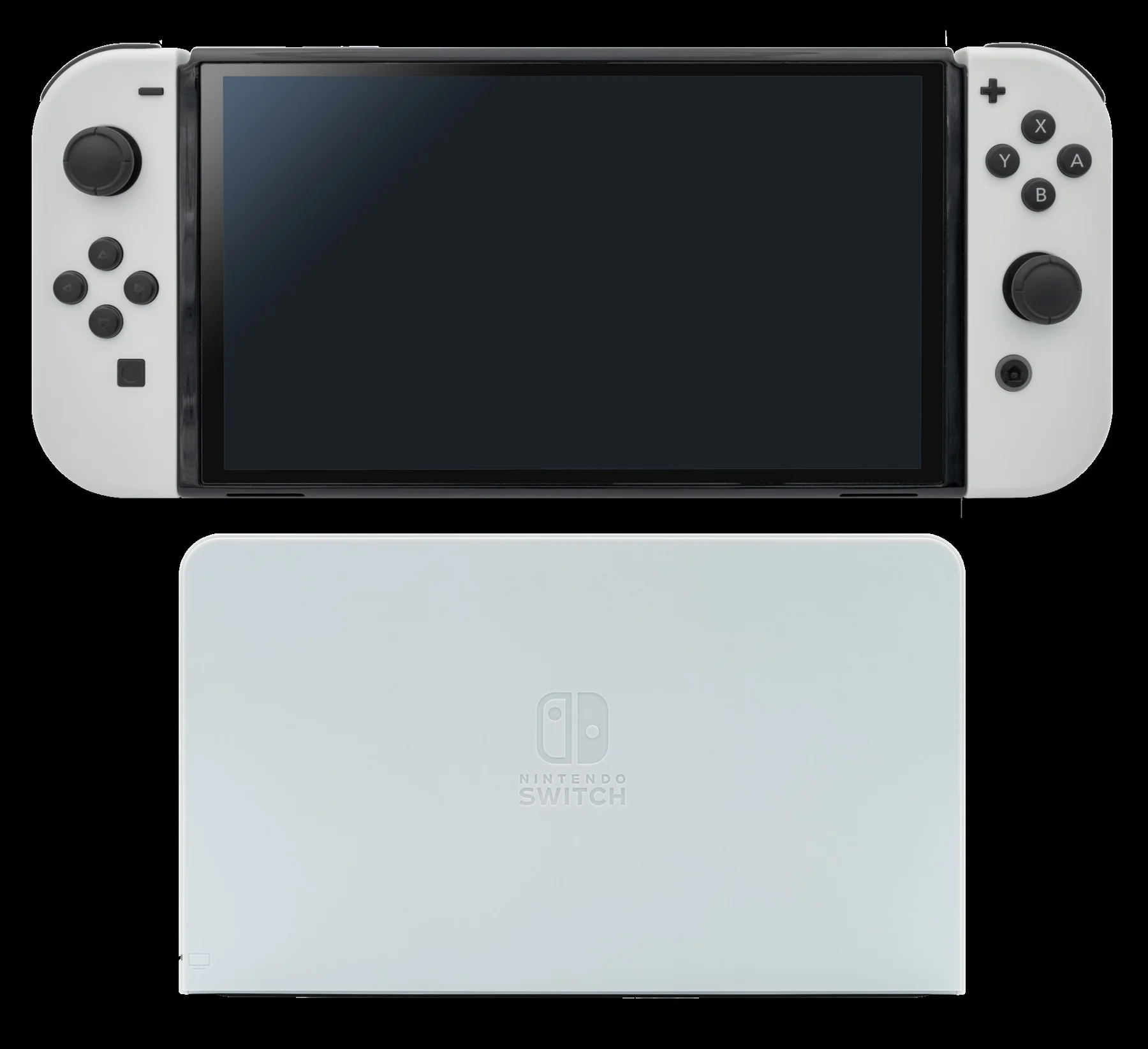 Nintendo Switch OLED console and dock