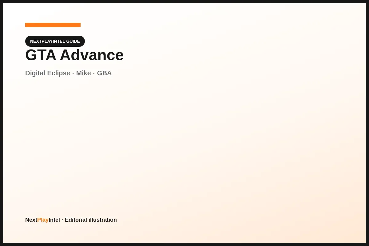 Conceptual illustration for GTA Advance guide
