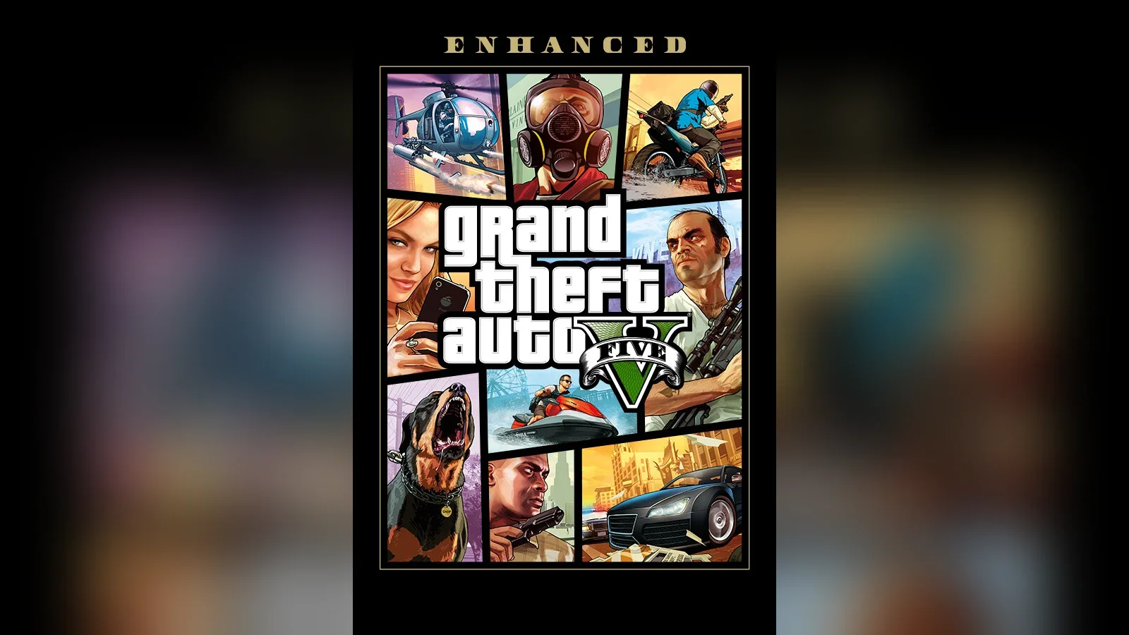 Grand Theft Auto V cover art