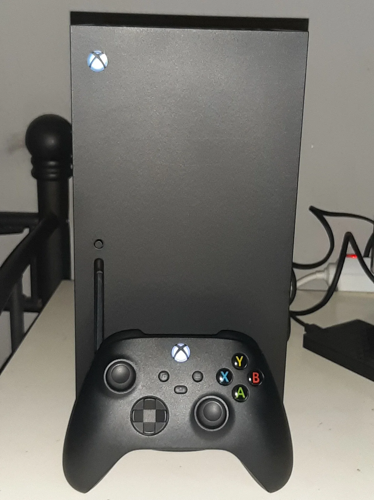 Xbox Series X with controller