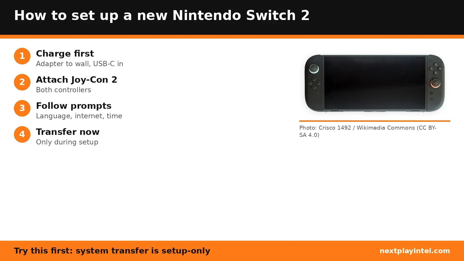 Nintendo Switch 2 console