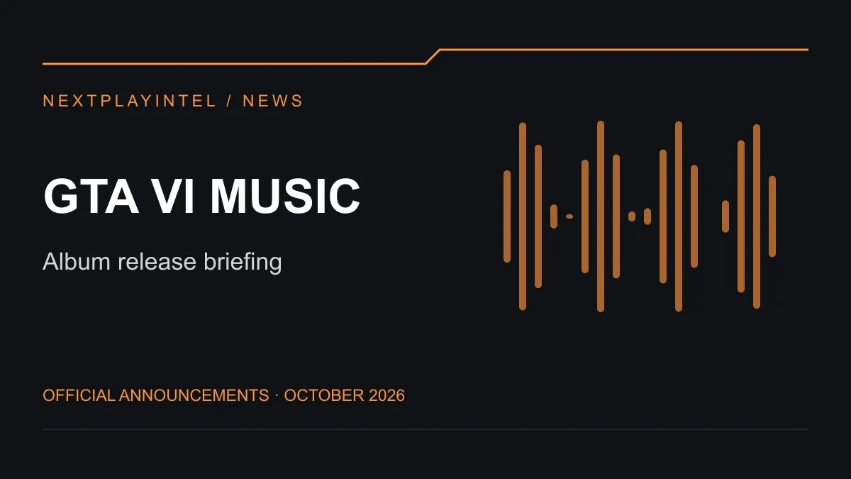 GTA VI MUSIC: Album release briefing